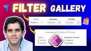 How to apply Multiple Filters to Power Apps Gallery: Dates, Ranges & More! 📅🎯 screenshot 2