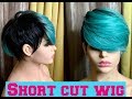Pixie  Cut Wig with Bang