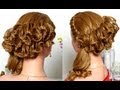 Braided hairstyle for long hair