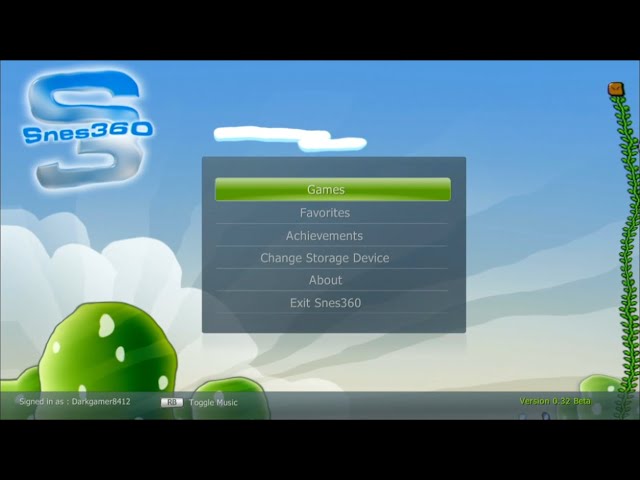 SNES360 (Snes Xbox 360 Emulator) Beta V0.21 Download - Super