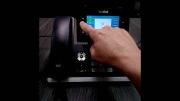 Yealink Phones - Hold and Call Park