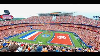 FIFA World Cup 2026 Kansas City. National Anthems for Netherlands and Tunisia
