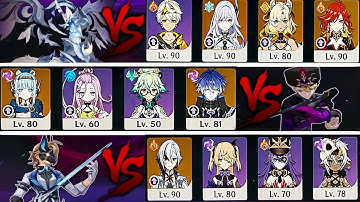 Fearless Clear C0R1 MAVUIKA C0R0 FLINS C0R0 HARLECHINO ||Stygian onslaught Luna II // #genshinimpact