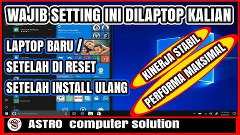 HOE EEN NIEUWE WINDOWS 10-LAPTOP / LAPTOP INSTELLEN NA RESET / NA OPNIEUW INSTALLEREN