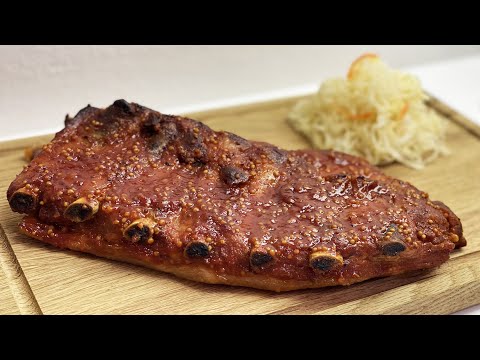 Свиные ребрышки в томатно-медовом соусе по-чешски (Vepřová žebírka)
