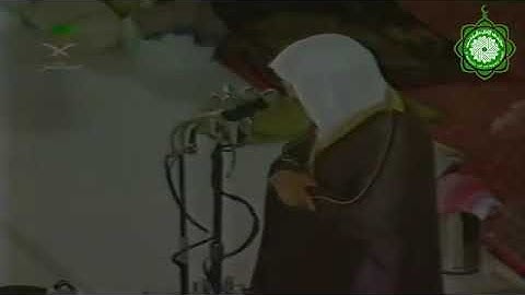 نادر• تلاوة سورتي (السجدة) و (الإنسان) من فجر الجمعة ٢٤-٨-١٤٢٠ | د. أسامة خياط حفظه الله