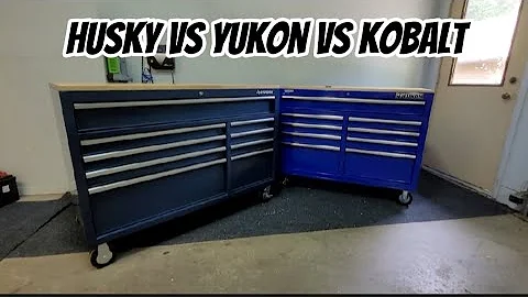 Kobalt vs Husky vs Yukon 46 inch tool box shoot out!