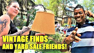 Ep529:  Garage Sale Thrift & Vintage Finds!!  😁😃  Yard Sale With Me!