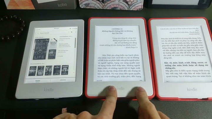 Đánh giá kindle paperwhite gen 3 năm 2024