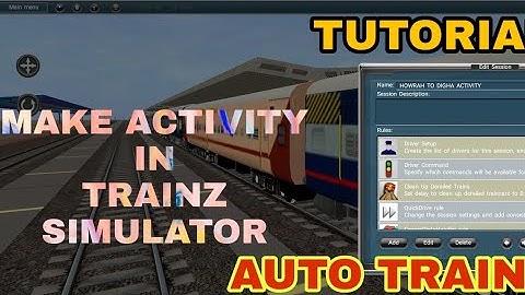 How To Add Auto Running Trains In Trainz Simulator || Full Tutorial in Hindi ||
