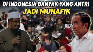 DI INDONESIA SEDANG TREND ANTRI MENJADI MUNAFIK II Ustadz Andri Kurniawan