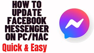 how to update facebook messenger on pc/mac screenshot 4
