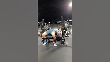 Paused bench (3ct) 245# for 3@8