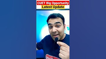 CUET forms can now be edited 🥳 Good News #shorts