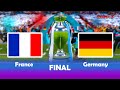 PES 2021 - FRANCE vs GERMANY - FINAL UEFA EURO 2020 - Gameplay Match PC