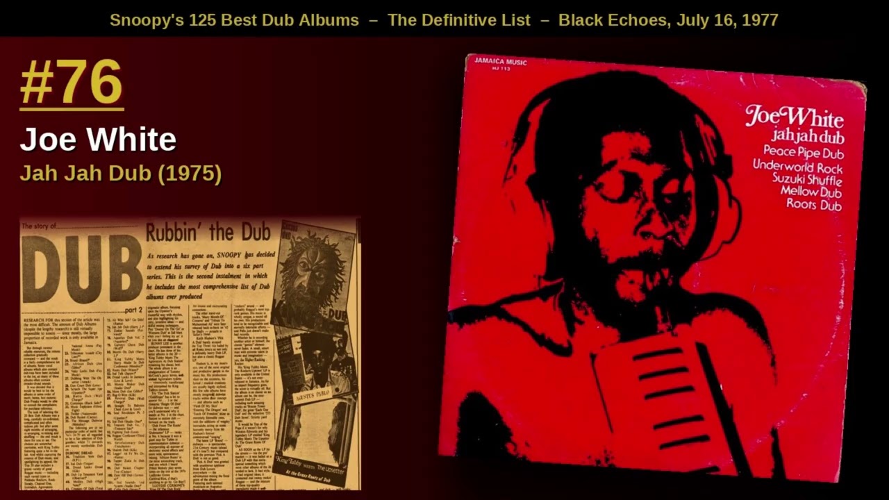 Joe White — Jah Jah Dub (1975) | Full Album | Roots & Dub Vault