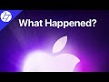 What is Happening to Apple?