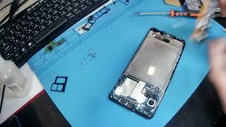 Samsung A31 Замена дисплейного модуля Сервисные запчасти