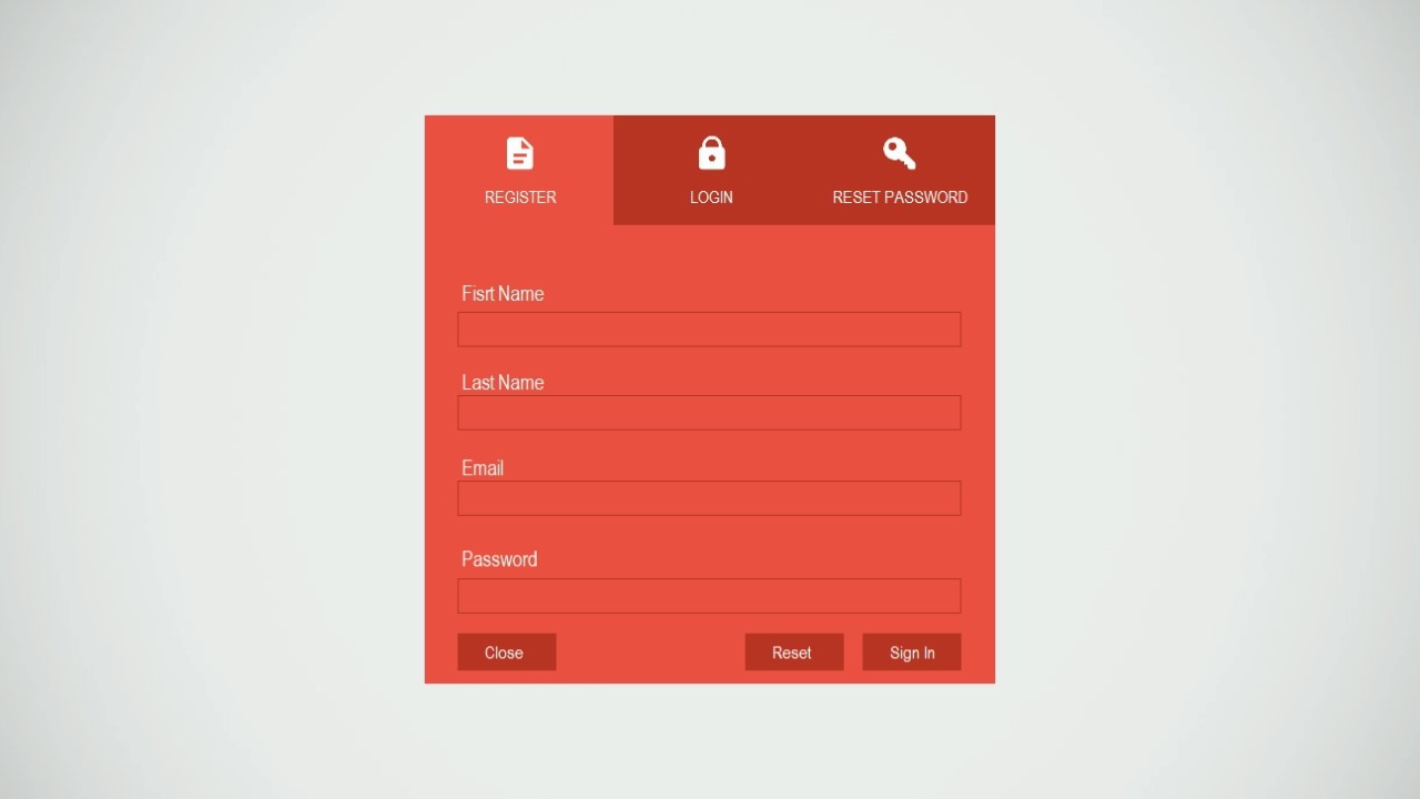 flat ui design