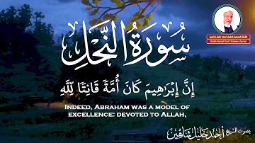 الشيخ أحمد خليل شاهين وتلاوة ندية وترتيل مبارك من أواخر سورة النحل Surat An-Nahl