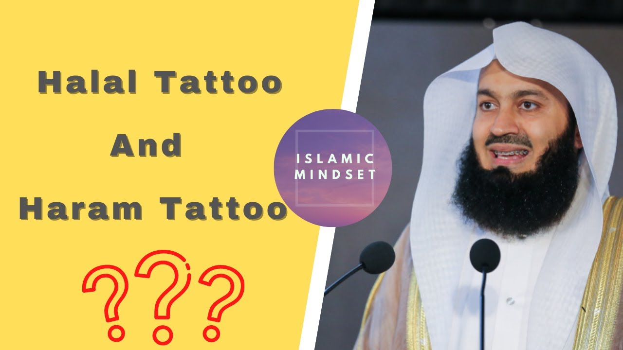 Halal tattoo for male. DM if you would like to try😻#organictattoo #ta... |  TikTok