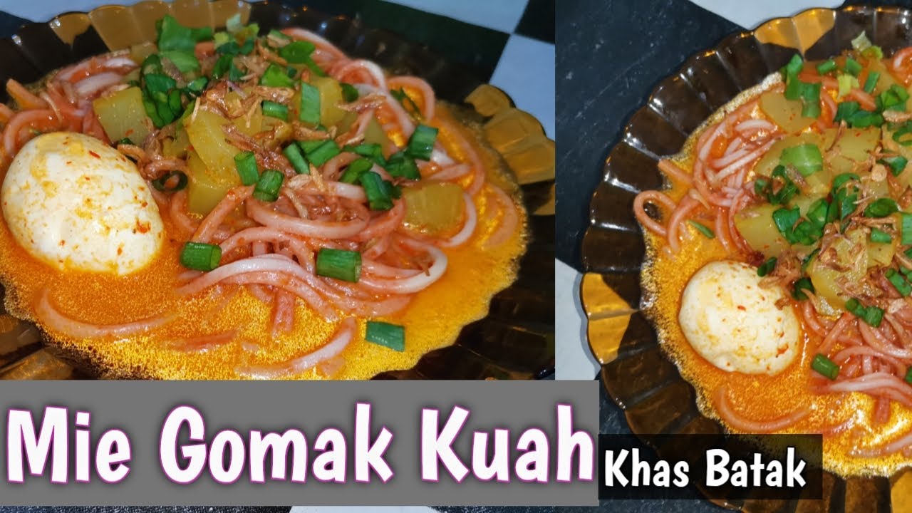 MIE GOMAK KUAH KHAS BATAK 