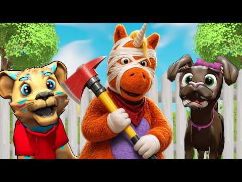 WE JOINED BUDDY THE UNICORN..