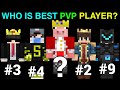 Top 10 best PVP Players in Minecraft in India |