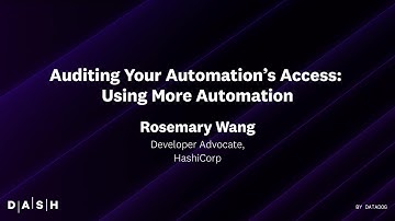 Auditing Your Automation