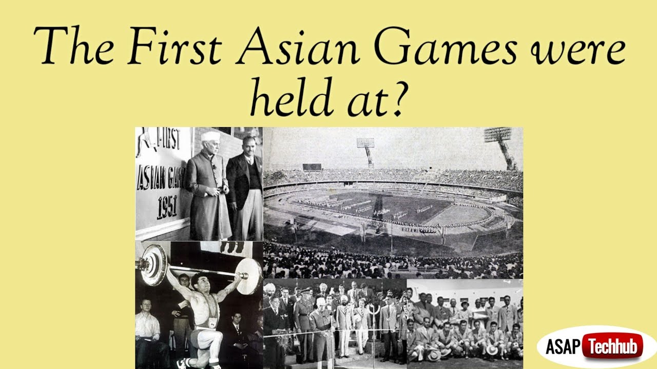 The First Asian Games Were Held At Current Affairs GK UPSC SSC RRB