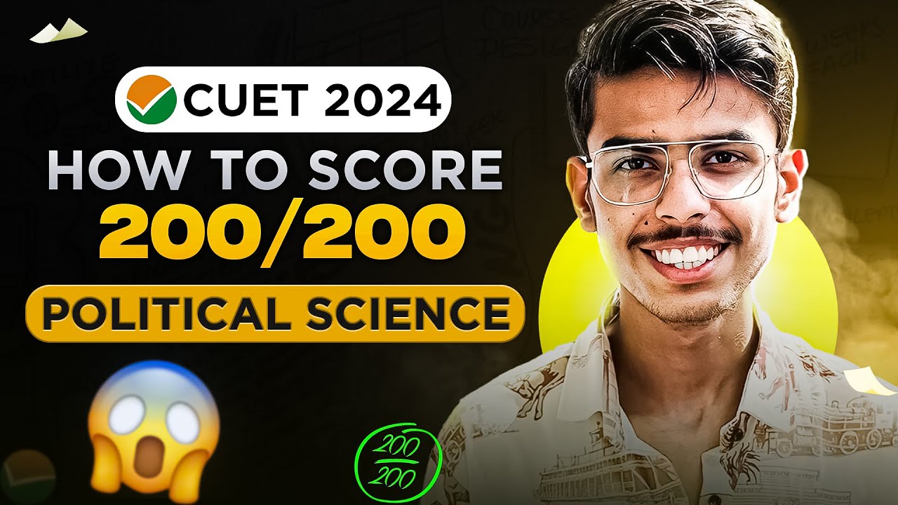 Political Science CUET 2024 Strategy and Tips! #cuet #cuet2024 # ...