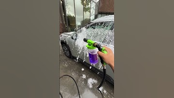 Foam wash without a pressure washer! #shorts #carwash #howto #diy #clean #restore #car #truck