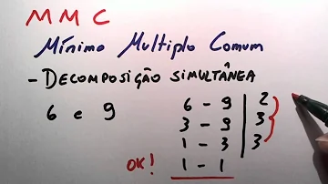 Como calcular o MMC de 6 e 12?