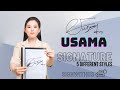 Usama Name Signature | The Vibrant and Expressive Art | Signwithus