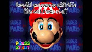 Mario congratulates you for making a terrible joke