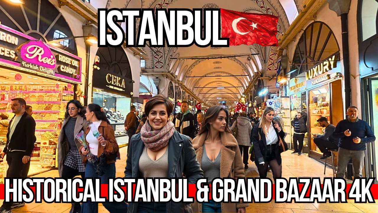 Ultimate ISTANBUL 4K Walk | Sultanahmet to Grand Bazaar | Old City Walking Tour 2026