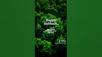 Sabbath Is Such A Blessing We Thank God Zimbaekanisa Walkinspiritoftheholyspirit Music 