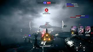 Kamino - Notice cruiser how it goes behind ship - Elite Pilot can hang with heroes