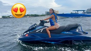 I PULLED UP ON HER &amp; WE WENT JET SKIING…😍