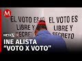 INE anuncia recuento de votos en casillas, proceso de verificación electoral