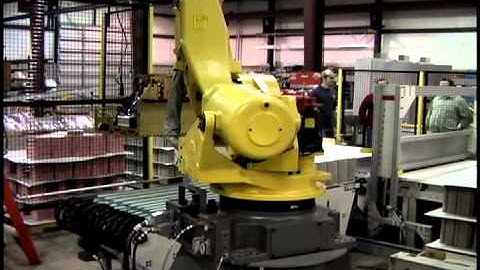 Industrial & Robotic Manufacturing with Fanuc Arm Robot by Sage Automation