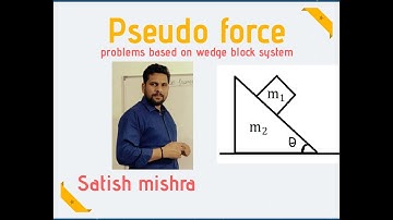 Pseudo force | Problem based on wedge block system | IIT JEE Mains | NEET | Physics Preparation