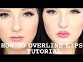 Overline Lips Tutorial | Kylie Jenner Lips | Jordan Hanz