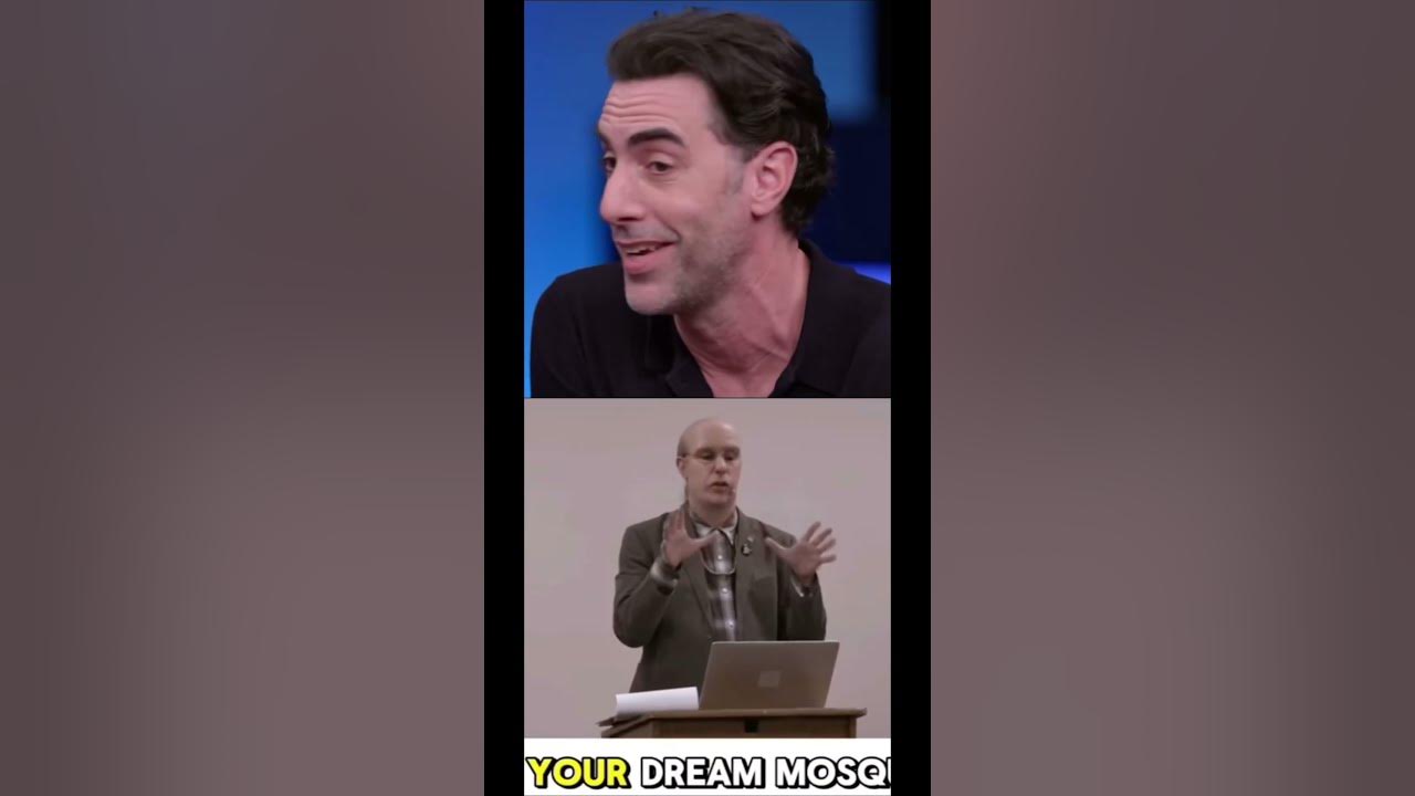 This Is America Sacha Baron Cohen Mosque Sacha Baron Cohen on building a Mosque in Texas 😂 #foryou - YouTube