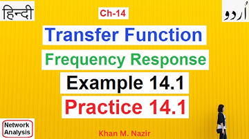 (U)ENA(A)Ex & Pr 14.1 || Frequency Response || Transfer Function ||