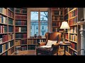Rainy Library Nook — 1 Hour Evening Cozy Ambience