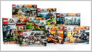 LEGO JURASSIC WORLD Raptor Rampage 75917 Build AND Review - BrickQueen