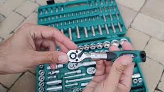 Unpacking / unboxing Honiton socket set 1/2