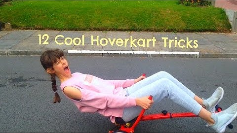 12 Cool Hoverkart Tricks You Should Try Yourself | Swegkart