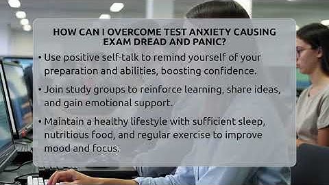 How Can I Overcome Test Anxiety Causing Exam Dread And Panic? - Ultimate Study Hacks